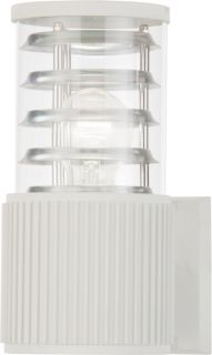 LUMINÁRIA ARANDELA EXTERNA BRANCA 