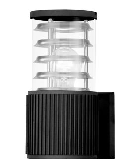 LUMINÁRIA ARANDELA EXTERNA PRETA 