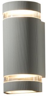 LUMINÁRIA ARANDELA ESTERNA CINZA 