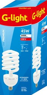 LÂMPADA PREMIUM ESP AFP T4 45W 6400K 220V E27