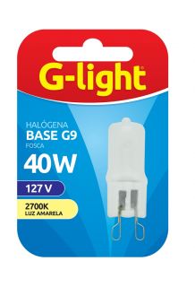 LÂMPADA HALÓGENA 40W 2700K 127V FOSCA
