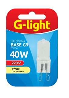 LÂMPADA HALÓGENA 40W 2700K 220V FOSCA